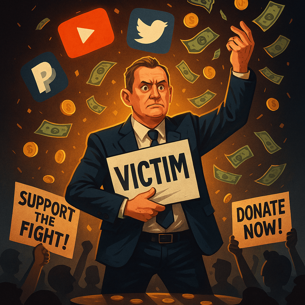 Danny de Hek: Manufactured Outrage and the Monetization of Victimhood